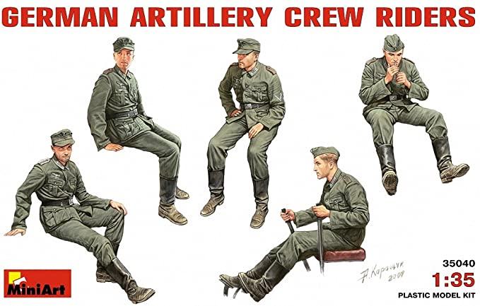 Maketa figurice German Artillery Crew Riders 1/35 1:35