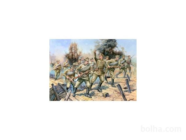 Maketa figurice Russian Infantry WW I 1/72 1:72