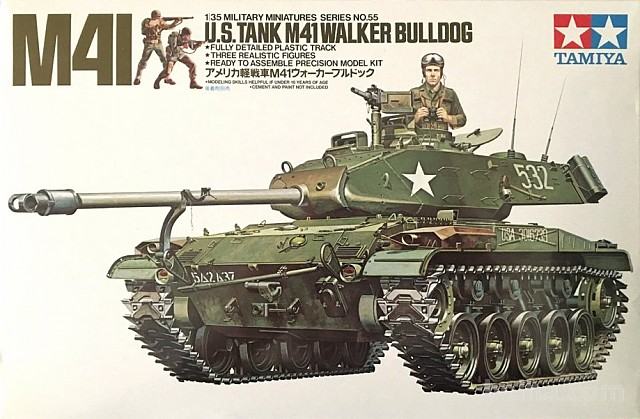 Maketa tank 1/35 1:35 U.S. Tank M41 WALKER BULLDOG Oklopnjak