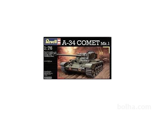 Maketa tank A-34 Comet