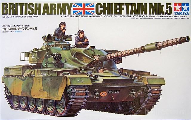 Maketa tank Chieftain Mk. 5 Oklopnjak 1/35 1:35