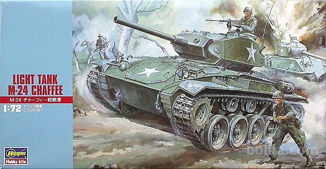 Maketa tank Light Tank M-24 Chaffee 1/72 Oklopnjak 1:72