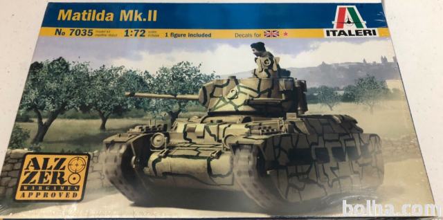 Maketa tank Matilda MK II