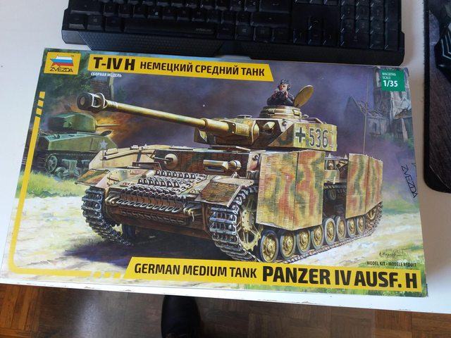 Maketa tank Panzer IV H ZVEZDA 1/35 1:35 Oklopnjak