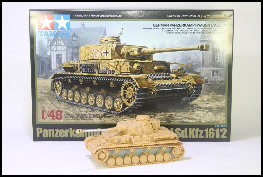 Maketa tank Panzer IV Oklopnjak 1/48 1:48