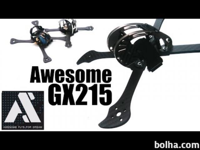 Nov Okvir Awesome GX215 +vsi rezervni deli dron / quadcopter