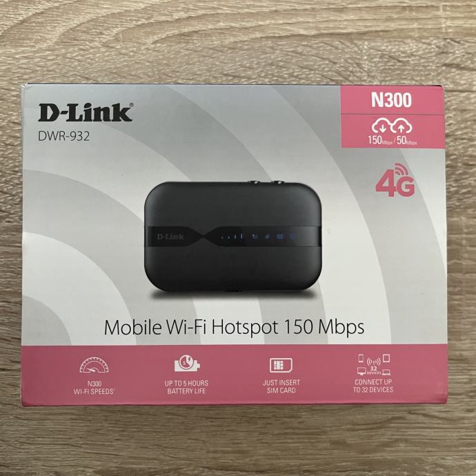 4G/LTE modem usmerjevalnik D-Link DWR-932