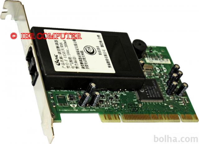 F-1156IV/R9A GVC 56K Modem PCI (F1156IVR9A, 1156IVR9A)