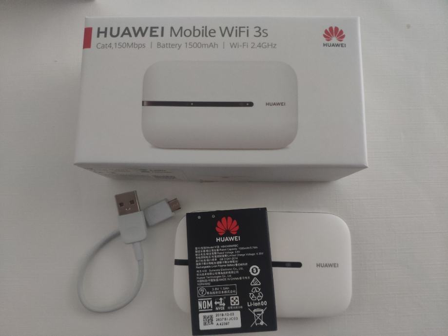 Huawei mobile WiFi 3S - mobilna dostopna točka