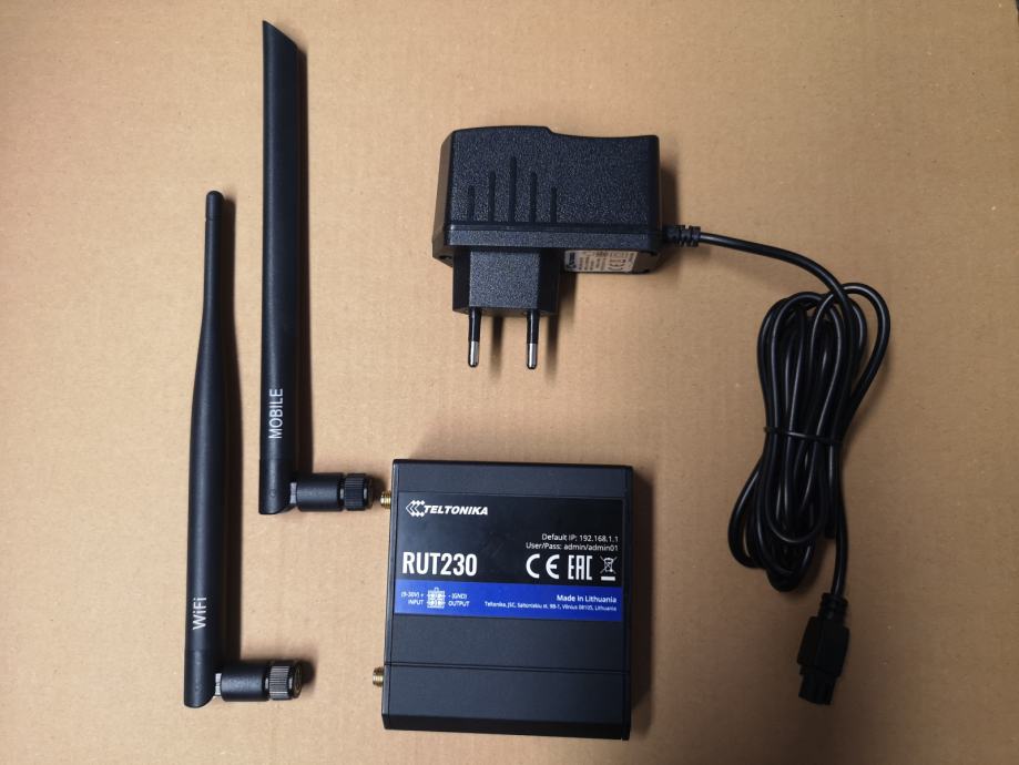 Industrijski router Teltonika RUT230 - več kosov