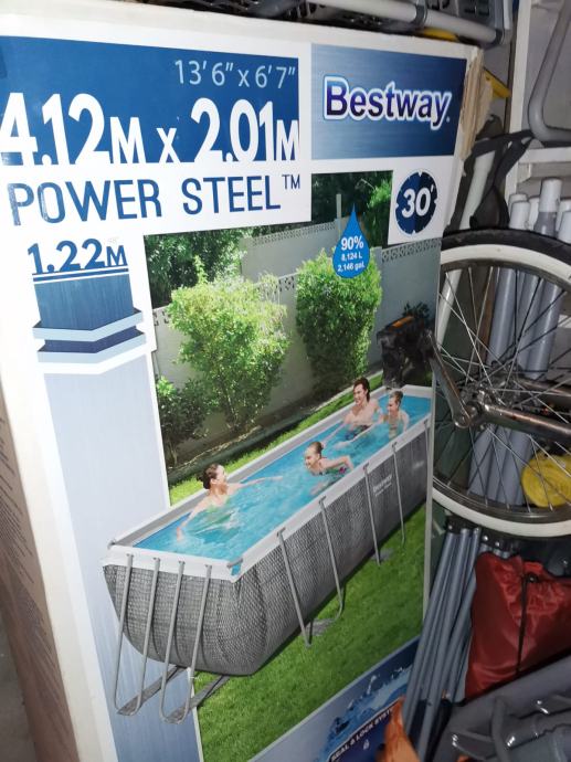 Bazen Bestway 412x201x122 Bazen bestway 412x201x122