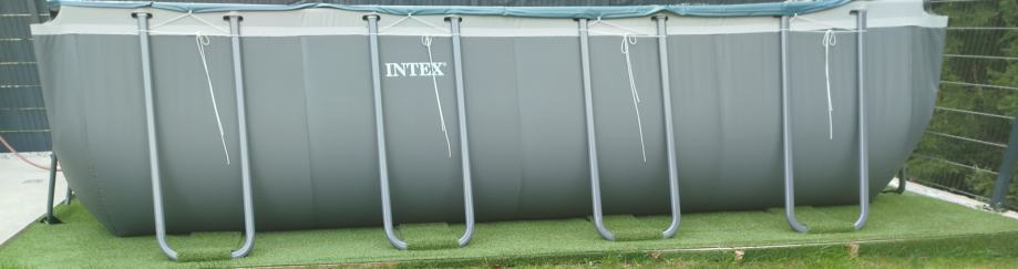 Intex bazen+solinator+toplotna črpalka