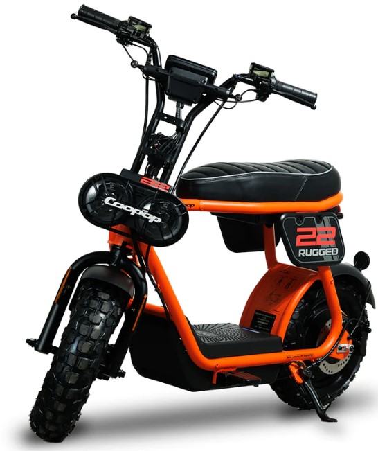 električni moped Coopop Rugged 45 km/h 2022, 2023 l.