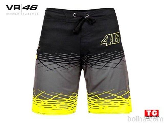 Moške kopalne hlače - Valentino Rossi VR46 - črne