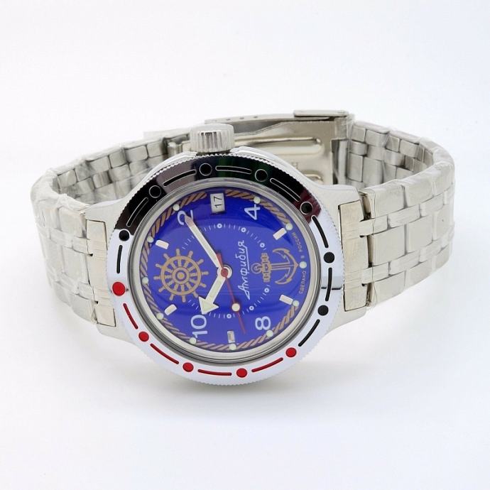 OROLOGIO MILITARE SOVIETICO Russo Vostok Amphibia Meccanico Funzionante