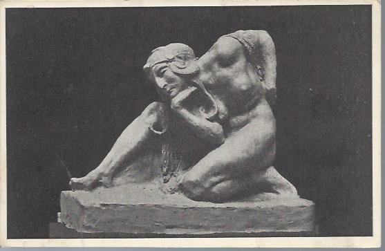56. Razglednica: L. Dolinar; Plesalka natisnjena okoli 1920