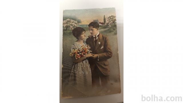 razglednica ljubezen 1917