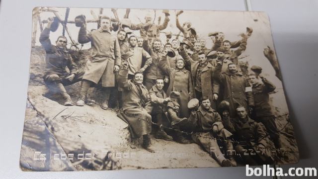 razglednica vojaki 1918