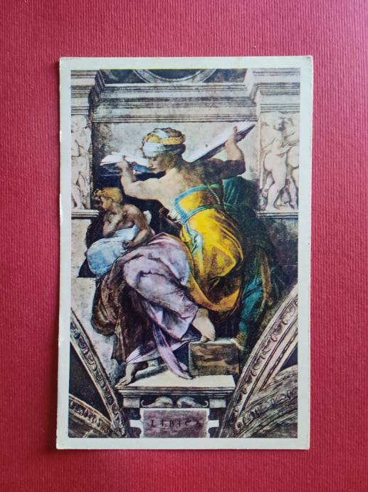 Rim.Cappella Sistina.La Sibilla Libica