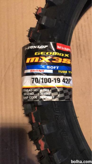 70 100 19 Dunlop MX3S