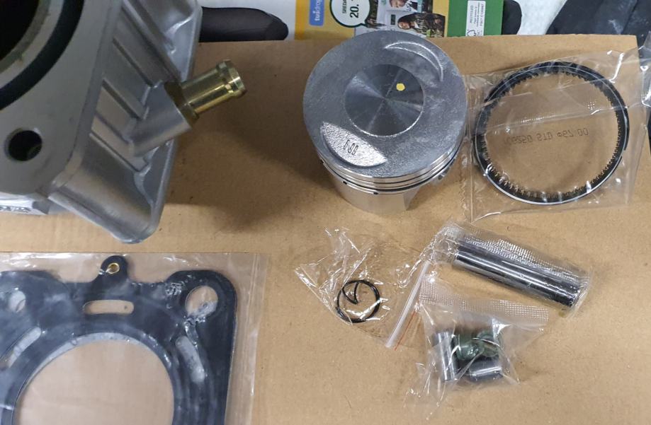 Zongshen, bashan, egl motor cilinder kit 250ccm