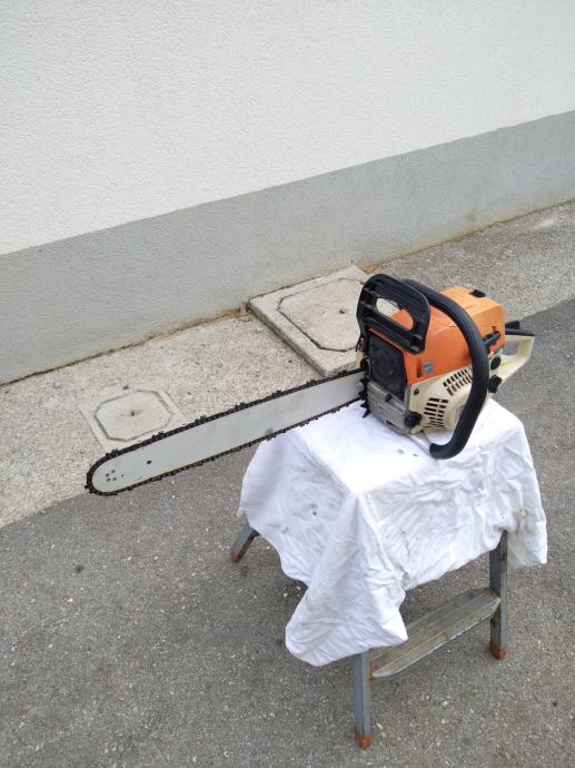 Spada + 2 Catene Adatte Per Catena Per Motosega Stihl 044 MS 440 75 Cm