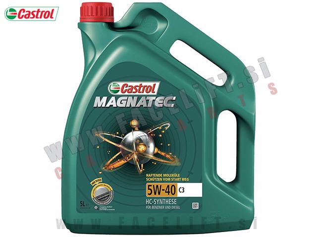 Motorno olje Castrol Magnatec C3 5W40 5L