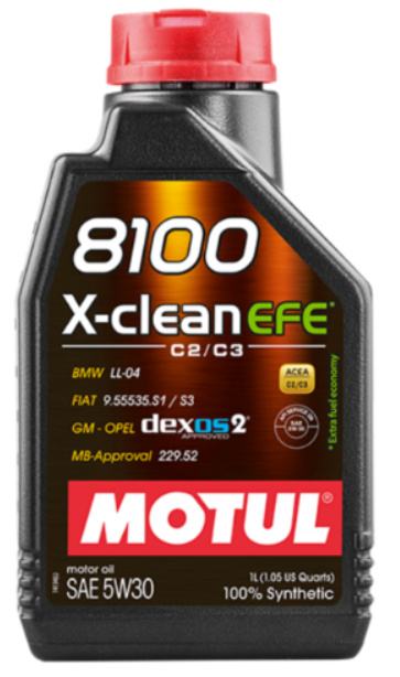 Motorno olje Motul 8100 X-clean EFE 5W-30
