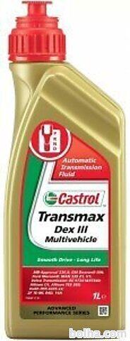 Olje za avtomatske menjalnike Castrol Transmax Dexron III 1L