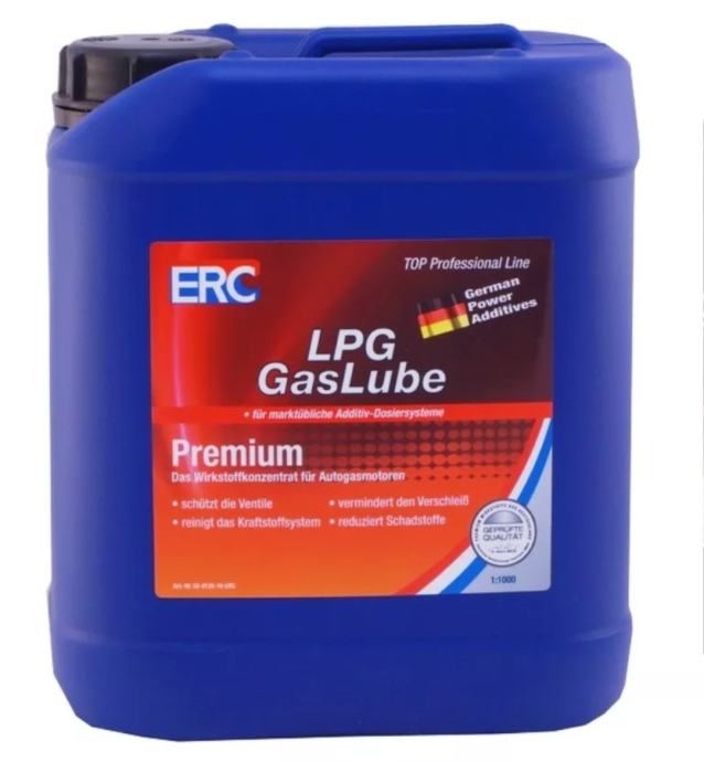 Olje za mazanje ventilov 5L ERC Lpg gaslube premium