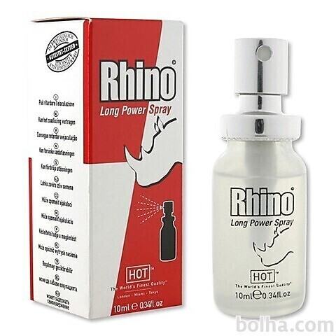Sprej za zakasnitev orgazma Rhino Long Power, 10 ml