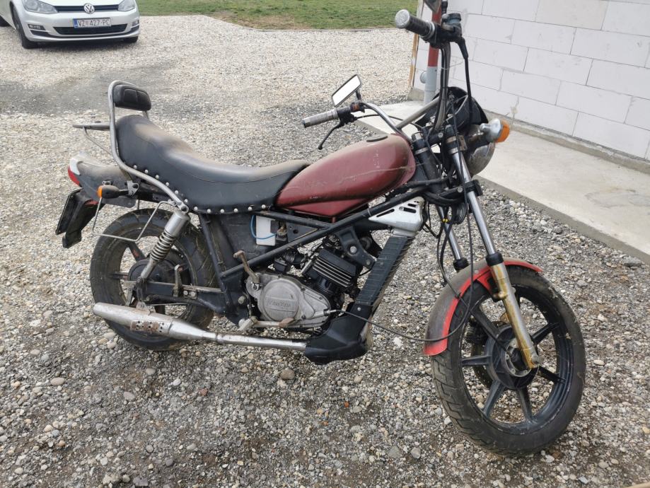 Moto Laverda Zundapp 125 LB/1 De 1984 - Carte Grise ASI FMI Originale - Occasion En état De Marche