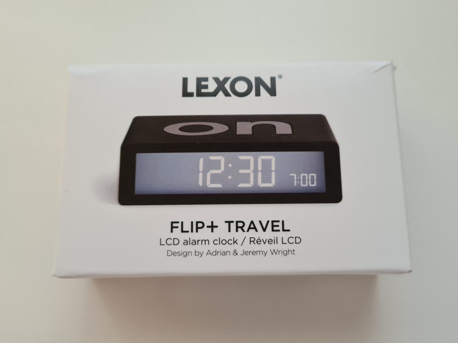LEXON Flip+ Travel Budilka