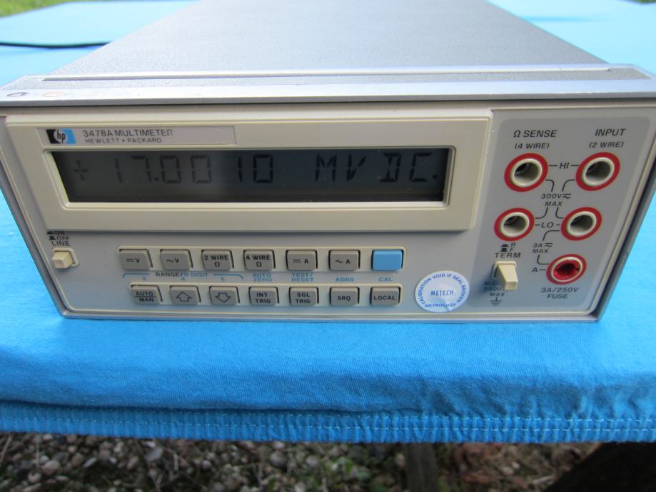 HP 3478A MULTIMETER UNIVERZALNI INSTRUMENT
