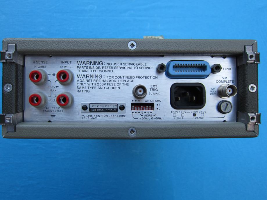HP 3478A MULTIMETER UNIVERZALNI INSTRUMENT