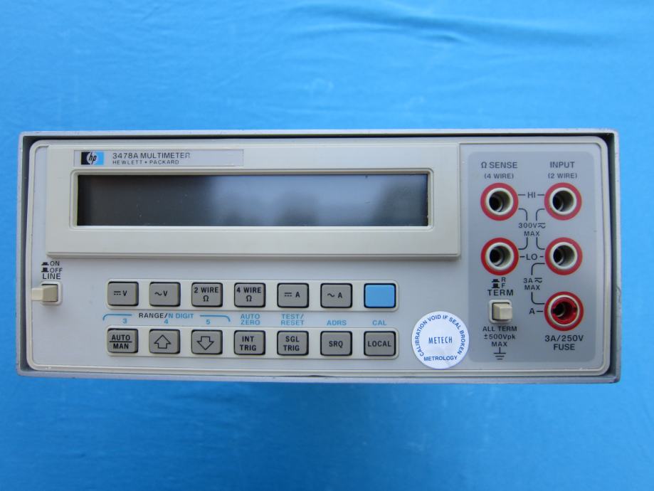HP 3478A MULTIMETER UNIVERZALNI INSTRUMENT