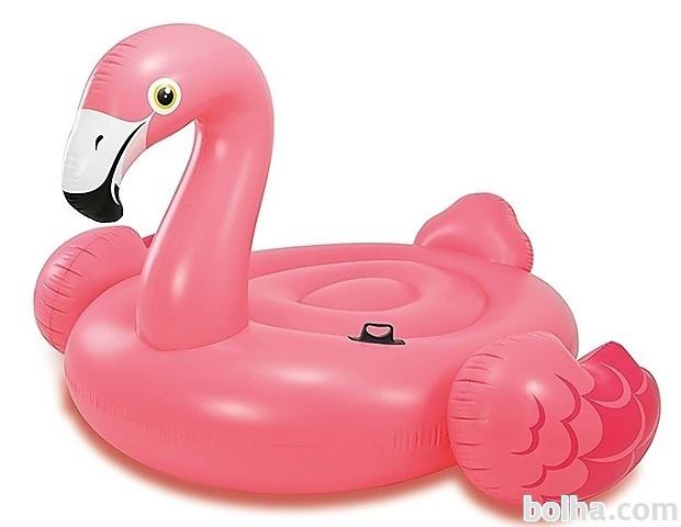 Flamingo napihljiva blazina Intex Mega Veliki