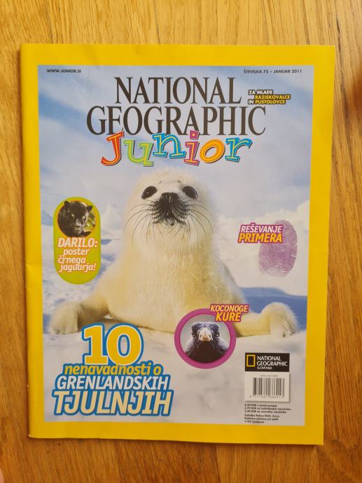 National Geographic junior revije komplet 10