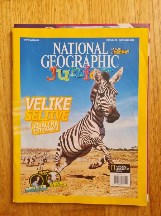 National Geographic junior revije komplet 10