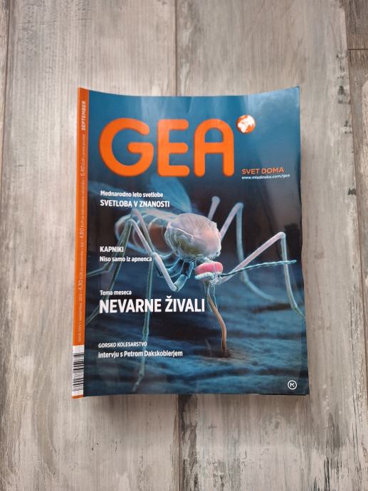 Revije GEA, 17 izvodov, letniki 2013-2016