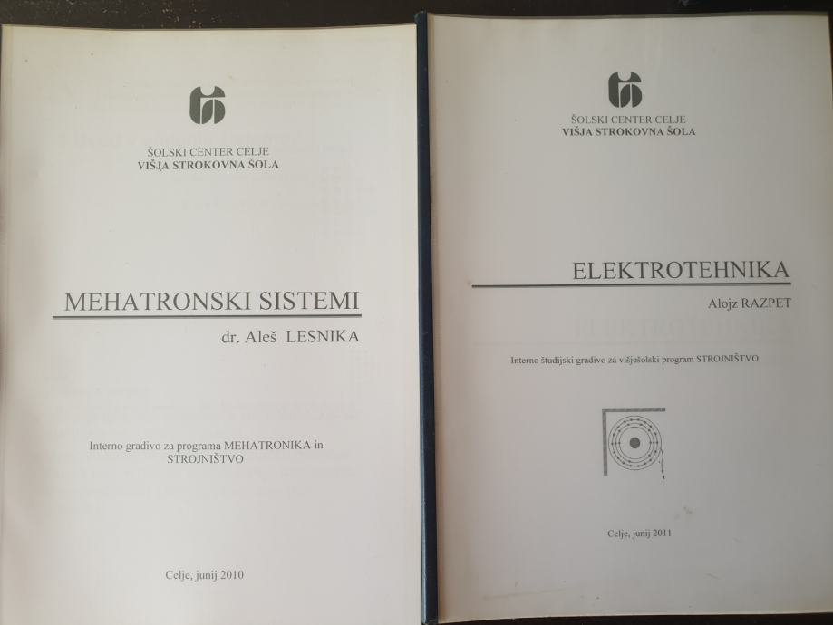 Mehatronika - Elektrotehnika - Strokovna literatura