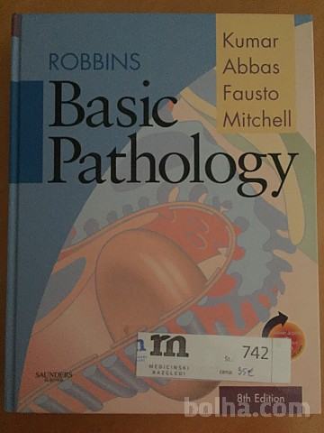 Prodam knjigo Patologija (basic pathology)