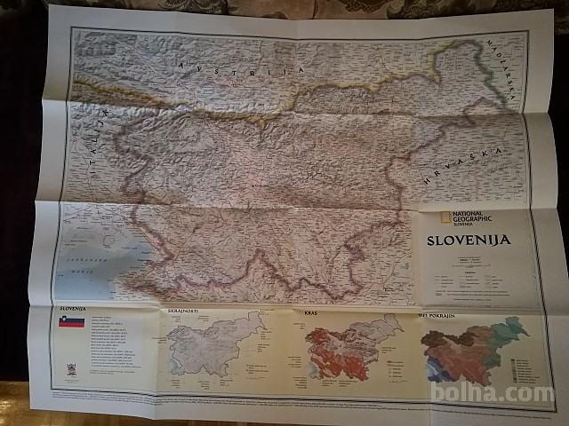 Zemljevid Slovenije