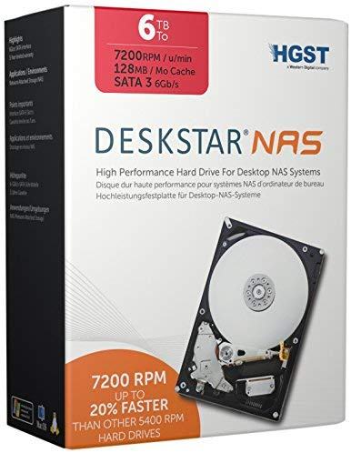 HGST NAS 6TB disk 7200RPM SATA3