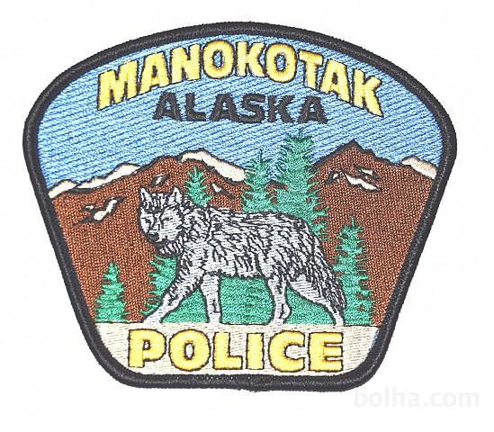 NAŠITEK OZNAKA POLICIJA ALASKA - USA