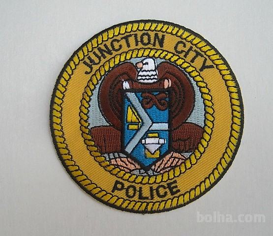 NAŠITEK POLICIJA USA, JUNCTION, KANSAS
