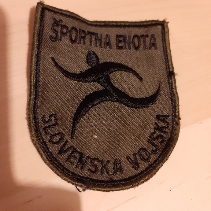 Našitek Slovenska vojska športna enota 2