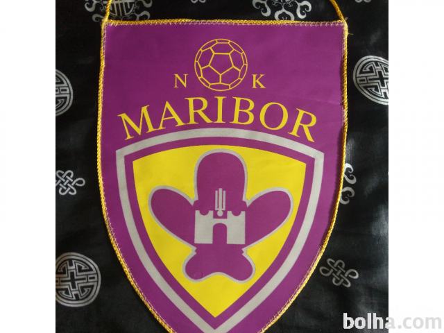 NK Maribor velika zastavica, retro