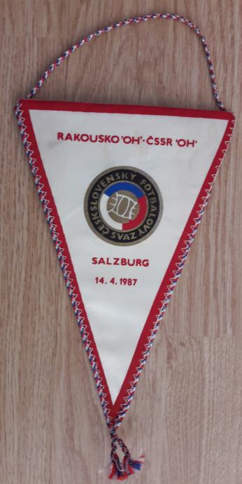 Zastavica Nogometna zveza Češkoslovaške 1987
