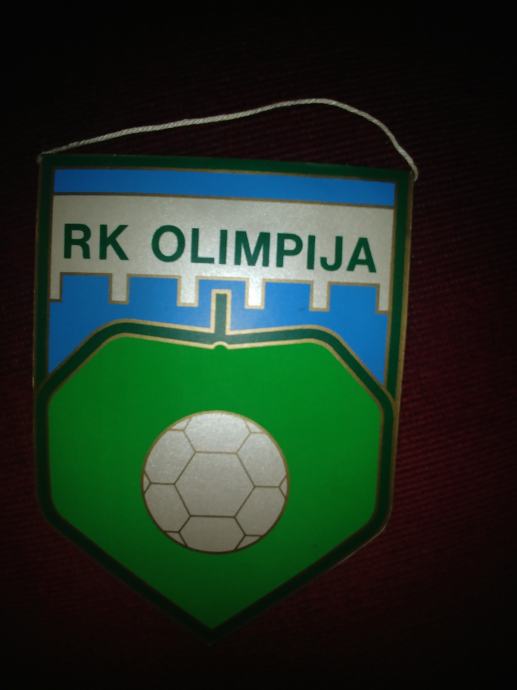 Zastavica rokometni klub Olimpija, vintage